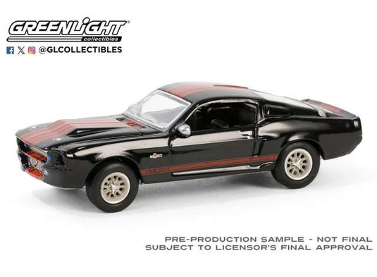 1967 フォード マスタング シェルビー GT500E ブラック バレットジャクソン / Greenlight 1/64 ミニカー