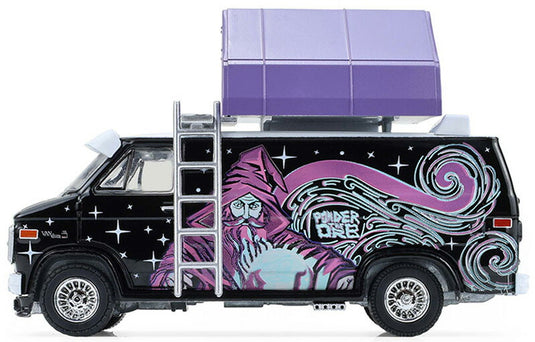 GMC Vanduraバンデューラ Custom Van テント付 1978 バン 模型 キャンプ 模型 / Greenlight 1/64 ミニカー 模型