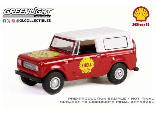1968 ハーベスター スカウト シェル石油 スペシャルエディション 2 ミニカー / Greenlight 1/64 ミニカー