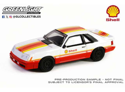 1982 フォード マスタング GT シェル石油 スペシャルエディション 2 / Greenlight 1/64 ミニカー