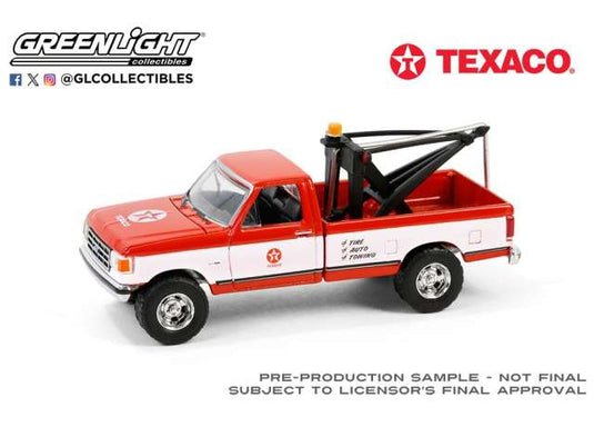 1988 フォード F-250 レッカー車 テキサコ スペシャルエディション 1 / Greenlight 1/64 ミニカー