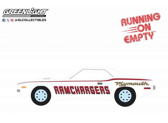 1970 プリムス ヘミ クーダ ラムチャージャーズ Running on Empty 17 / Greenlight 1/64 ミニカー