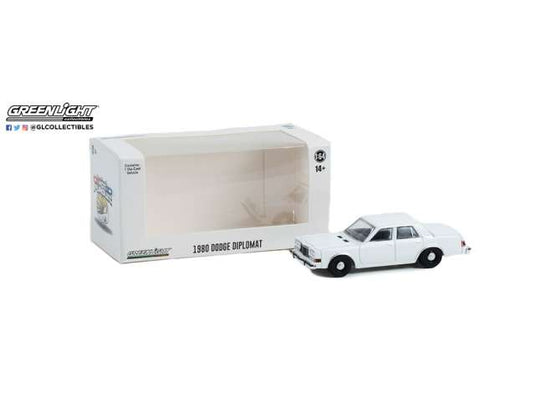 1980-1989 ダッジ ディプロマット ホットパスート ポリス 警察車両 / Greenlight 1/64 ミニカー