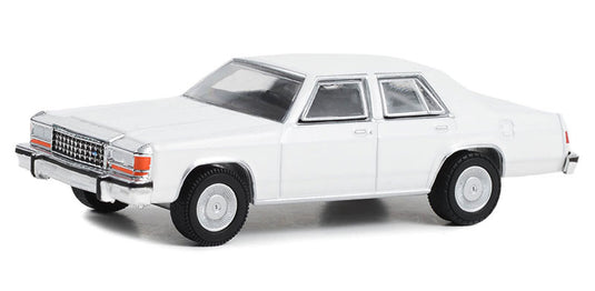 Fordフォード LTD クラウンビクトリア ポリス 1980-91 パトカー 働く車 模型 / Greenlight 1/64 ミニカー 模型