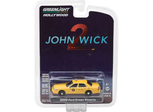 2008 フォード クラウンビクトリア タクシー 映画 ジョン・ウィック2 劇中車 / Greenlight 1/64 ミニカー