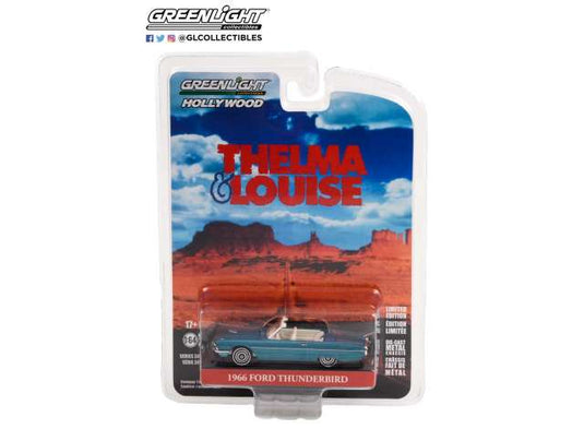 1966 フォード サンダーバード 映画 テルマ&ルイーズ ハリウッド 34 / Greenlight 1/64 ミニカー