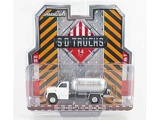 CHEVROLET C 60 TANKER TRUCK PROPANE ARMSTRONG 1982 WHITE SILVER/Greenlight 1/64ミニカー