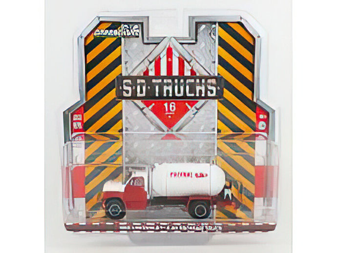 CHEVROLET C 65 TANKER TRUCK PROPANE 1985 RED WHITE/Greenlight 1/64ミニカー