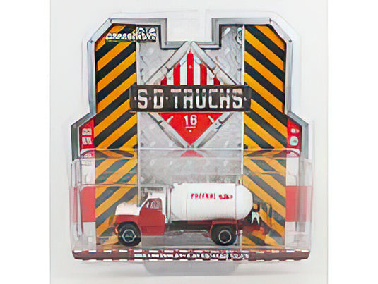 CHEVROLET C 65 TANKER TRUCK PROPANE 1985 RED WHITE/Greenlight 1/64ミニカー