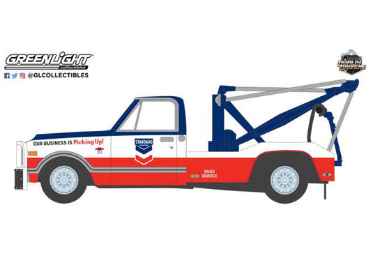 1968 シボレー C-30 デュアリー レッカー車 スタンダードオイル ミニカー / Greenlight 1/64 ミニカー
