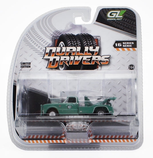 CHEVROLET C 30 トラック レッカー ロードサービス 1972 グリーン / Greenlight 1/64 ミニカー