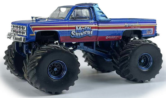 GMC シエラ 2500 モンスタートラック Moonshiner! 1982 改造車 模型 / Greenlight 1/64 ミニカー 模型