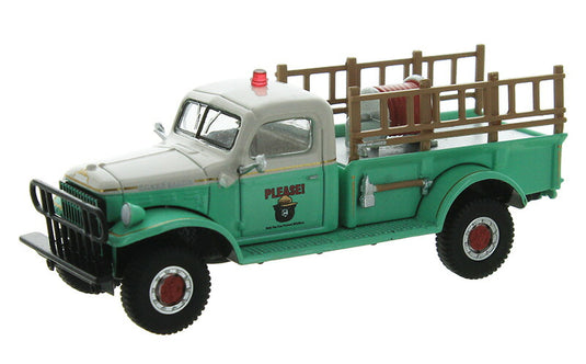 Dodgeダッジ パワーワゴン 消防車 スモーキーベア 1947 働く車 消防 模型 モデル / Greenlight 1/64 ミニカー 模型