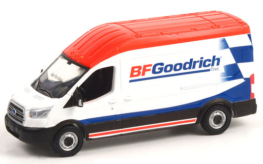 Fordフォード Transitトランジット LWB ハイルーフ 2017 働く車 模型 モデル / Greenlight 1/64 ミニカー 模型