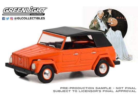 1971 VW シング ノーマン・ロックウェル 5 ハロウィン ワーゲン シング / Greenlight 1/64 ミニカー