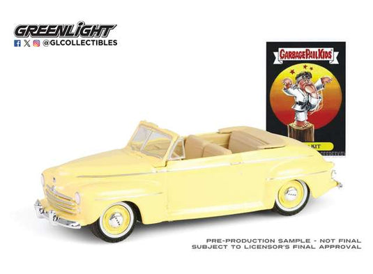1947 フォード スーパーデラックス コンバーチブル ガーベッジパイルキッズ 7 / Greenlight 1/64 ミニカー