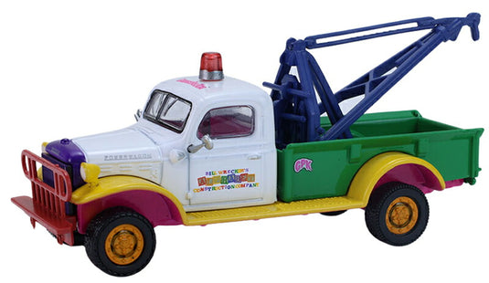 Dodgeダッジ パワーワゴン レッカー車 1945 働く車 牽引車 模型 ダイキャスト / Greenlight 1/64 ミニカー 模型