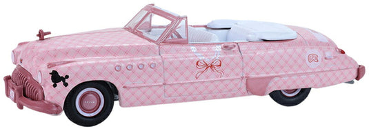 Buickビュイック ロードマスター コンバーチブル 1949 ピンク 模型 モデル / Greenlight 1/64 ミニカー 模型