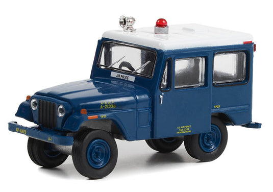 Jeepジープ DJ-5 U.S. Air Force 1971 空軍 パトカー 働く車 模型 モデル / Greenlight 1/64 ミニカー 模型