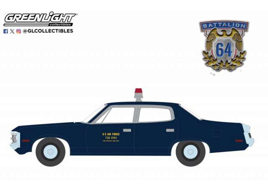1972 AMC マタドール 米空軍 ブルー Battalion 64 Series 4 ミリタリー / Greenlight 1/64 ミニカー