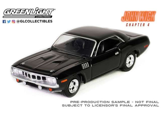 1971 プリムス クーダ 映画 ジョン・ウィック コンセクエンス 劇中車 / Greenlight 1/64 ミニカー