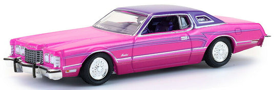 Fordフォード サンダーバード ローライダー 1975 模型 ダイキャスト モデル / Greenlight 1/64 ミニカー 模型