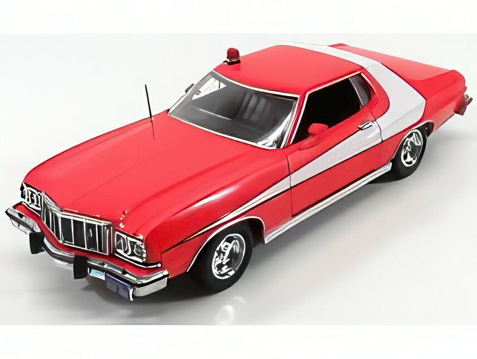 FORD USA GRAN TORINO クーペ 1976 スタスキー&ハッチ レッド/ Greenlight 1/24 ミニカー