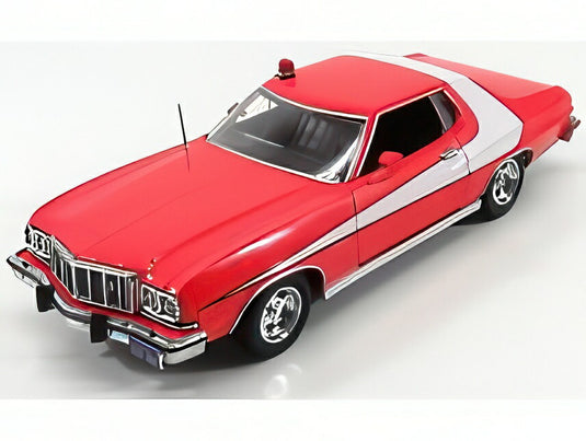 FORD USA GRAN TORINO クーペ 1976 スタスキー&ハッチ レッド/ Greenlight 1/24 ミニカー