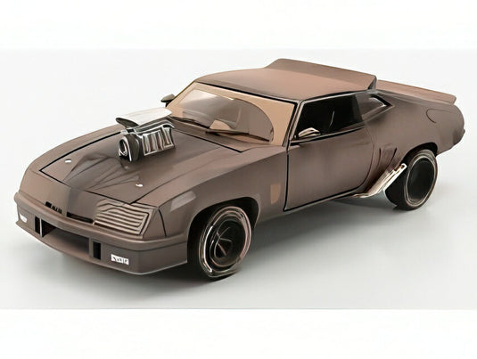 FORD USA ファルコン XB インターセプター ウェザリング仕様 1973 映画マッドマックス ブラック/ Greenlight 1/24 ミニカー