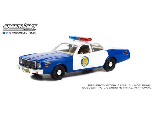 Plymouthプリムス Furyフューリー 1975 パトカー 警察車両 働く車 模型 ダイキャスト / Greenlight 1/24 ミニカー 模型