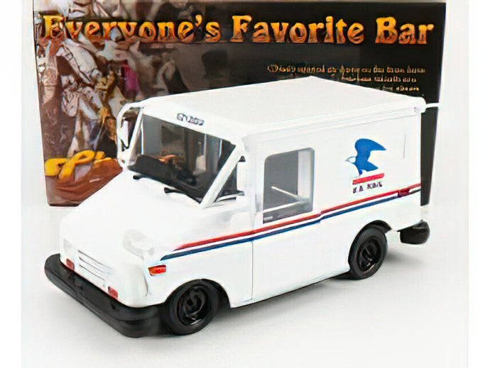 GRUMMAN LLV TRUCK VAN U.S. MAIL POST 2010 CHEERS WHITE/Greenlight 1/24ミニカー