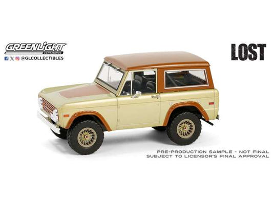 Fordフォード Broncoブロンコ 1970 SUV オフロード 模型 ダイキャスト モデル / Greenlight 1/24 ミニカー 模型