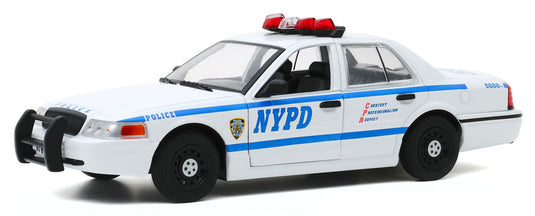 Fordフォード クラウンビクトリア ポリスインターセプター NYPD 2011 ニューヨーク警察 模型 / Greenlight 1/24 ミニカー 模型