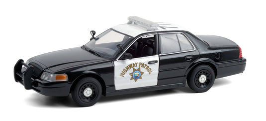 Fordフォード クラウンビクトリア ポリスインターセプター カリフォルニア警察 2008 パトカー / Greenlight 1/24 ミニカー 模型