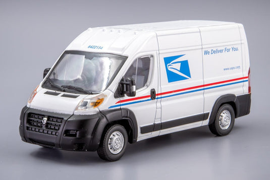 Dodgeダッジ RAM Promaster 2500 Cargo Van high roof USPS 2018 white /GreenLightグリーンライト 1/43 ミニカー