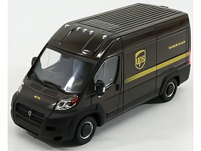 DODGE RAM 2500 プロマスターバン UPSワールドワイドサービス 2018 ブラウン/ Greenlight 1/43 ミニカー