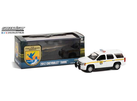 Chevroletシボレー Tahoeタホ 法執行機関仕様 2012 SUV パトカー 働く車 模型 モデル / Greenlight 1/43 ミニカー 模型