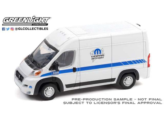 Ramラム プロマスター 2500 ハイルーフ カーゴバン 2018 MOPAR 働く車 模型 モデル / Greenlight 1/43 ミニカー 模型
