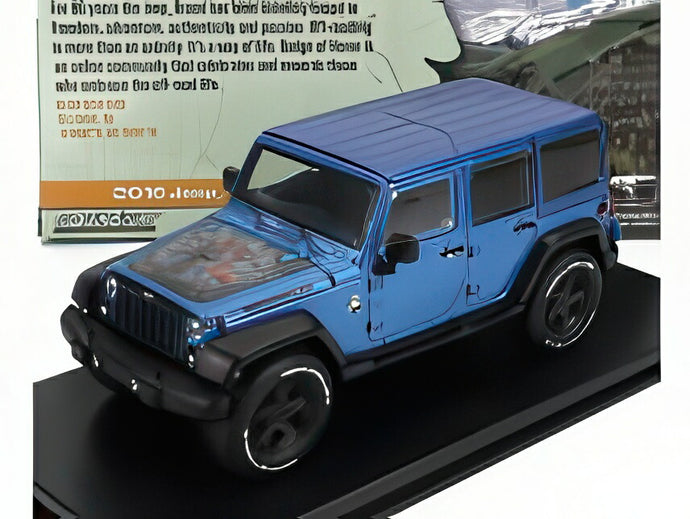 JEEP WRANGLER UNLIMITED BLACK BEAR EDITION 2016 ライトブルー/ Greenlight 1/43 ミニカー