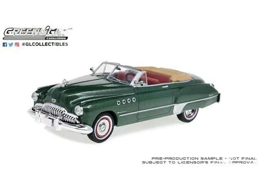 【予約】 ビュイック ロードマスター コンバーチブル 1949 グリーン / GreenLight 1/43 ミニカー