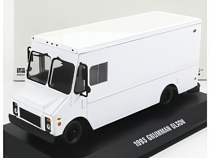 GRUMMAN OLSON バン 1993 ホワイト/ Greenlight 1/43 ミニカー