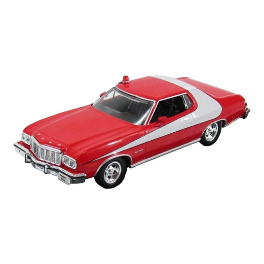 Fordフォード Gran Torinoグラントリノ クーペ 1976 Starsky & Hutch レッド/ホワイト ポリス TVシリーズ / Greenlight 1/43 ミニカー