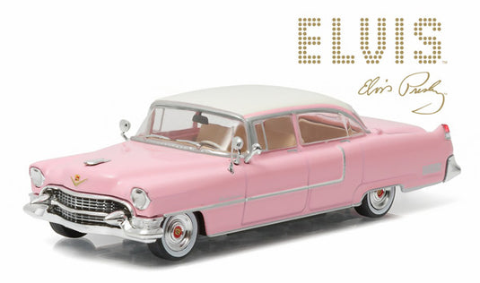 Cadillacキャデラック フリートウッド ピンクキャデラック 1955 模型 モデル / Greenlight 1/43 ミニカー 模型