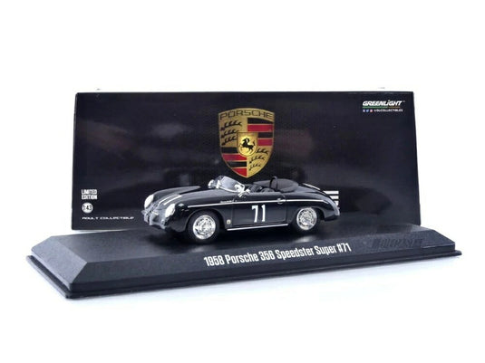 PORSCHE 356 Speedster Steve McQueen 1958 ポルシェ スピードスター / Greenlight 1/43 ミニカー