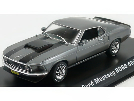 FORD USA MUSTANG BOSS 429 COUPE 1969 JOHN WICK MOVIE I 2014 GREY MET/Greenlight 1/43ミニカー