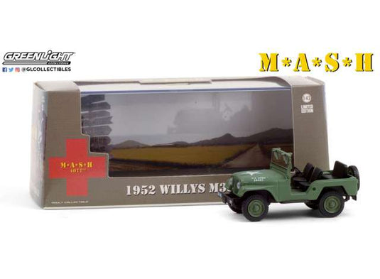 Willysウィリス M38A1 ジープ 1952 軍用車 四駆 模型 ダイキャスト モデル / Greenlight 1/43 ミニカー 模型