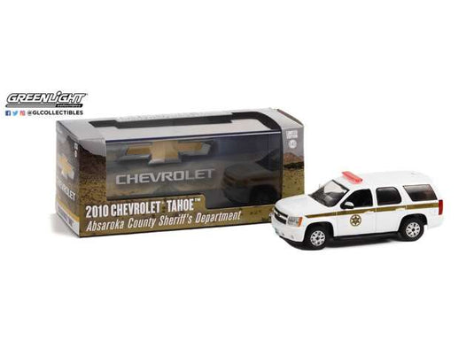 Chevroletシボレー Tahoeタホ 保安官事務所仕様 2010 SUV パトカー 働く車 模型 / Greenlight 1/43 ミニカー 模型