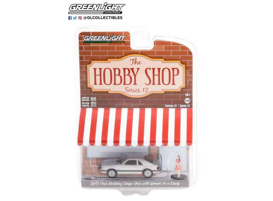 1979 フォード マスタング ギア 女性フィギュア付 ホビーショップ 12 / Greenlight 1/64 ミニカー