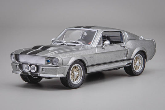 Ford Mustang 1967 Eleanor 映画 Gone in 60 Seconds 2000 タングステングレー ブラックストライプ / Greenlight 1/43 ミニカー