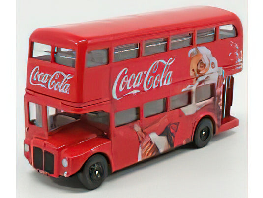 ROUTEMASTER RML 2757 AUTOBUS LONDON COCA-COLA 1956 RED/CORGI 1/64ミニカー
